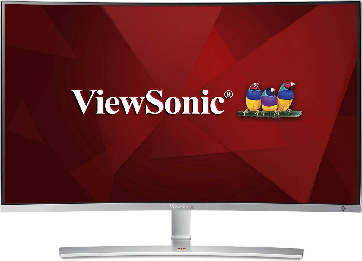 фото Монитор ViewSonic VX3216-SCMH-W-2, VS16577, серебристый