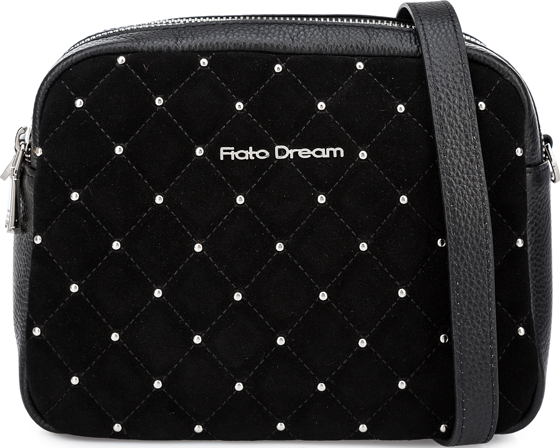 Сумка женская Fiato Dream, 5214, черный, серебристый