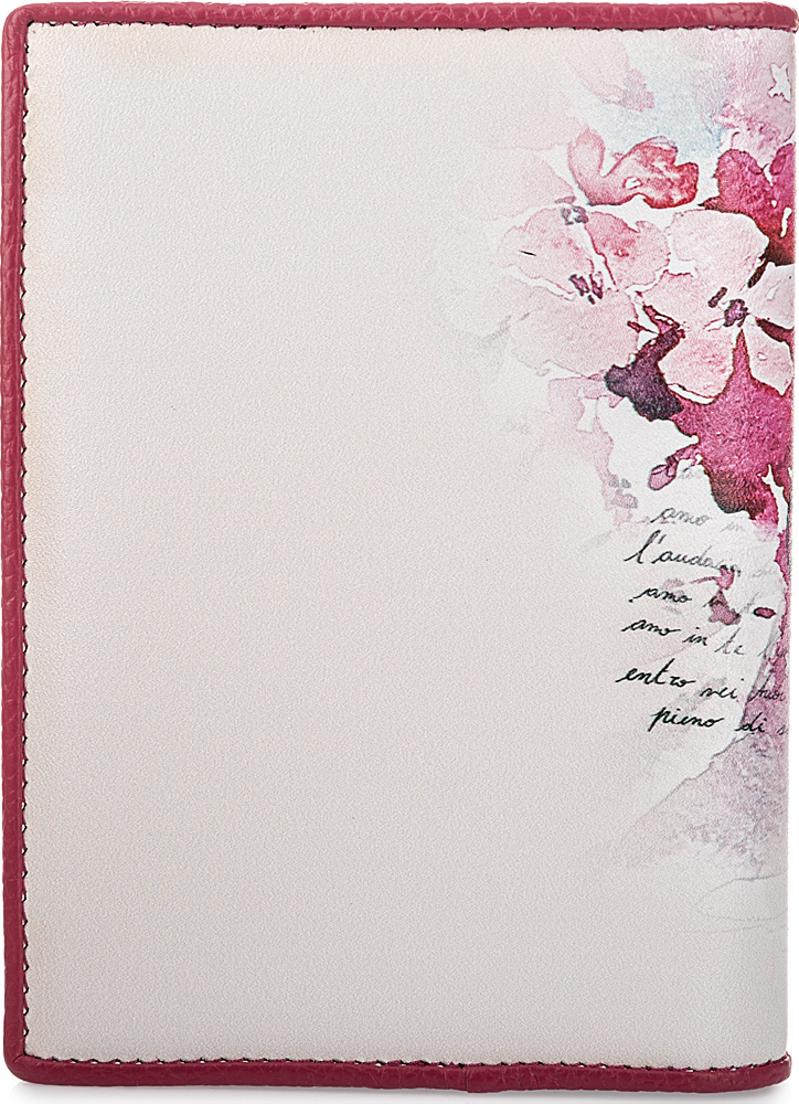 фото Обложка для паспорта женская Fiato Dream, п141, розовый, белый