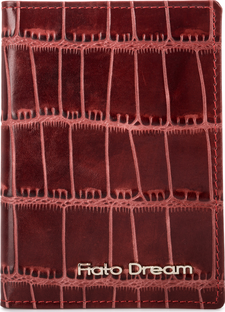 фото Обложка для паспорта женская Fiato Dream, п334, красный