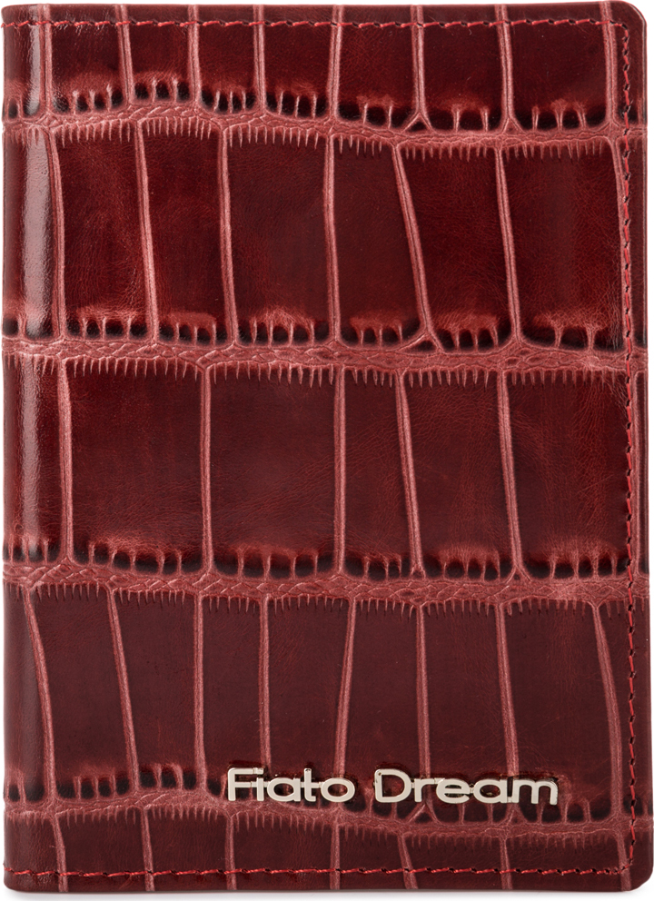Обложка для паспорта женская Fiato Dream, п335, красный