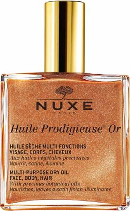 фото Масло для кожи Nuxe Prodigieuse Золотое Новая формула, для лица, тела и волос, 100 мл