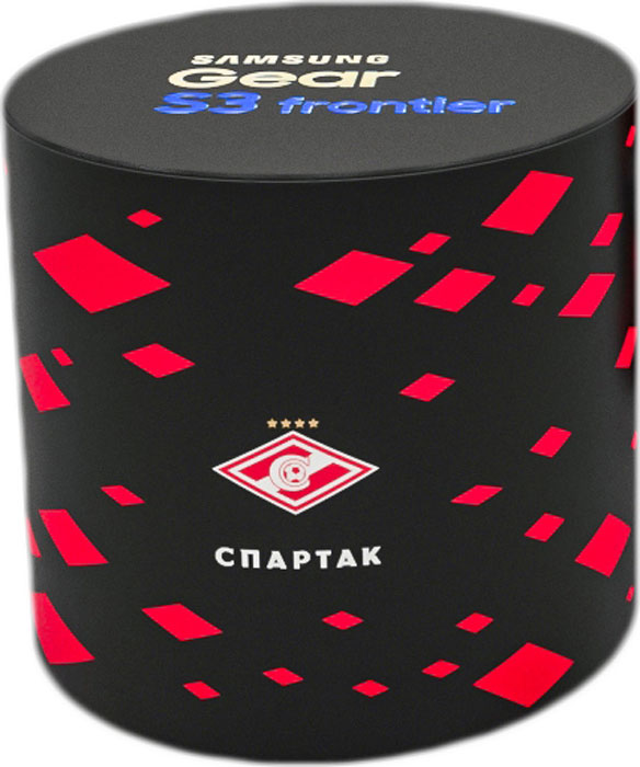 фото Умные часы Samsung Gear S3 Спартак, Spartak Edition Watch, черный, красный