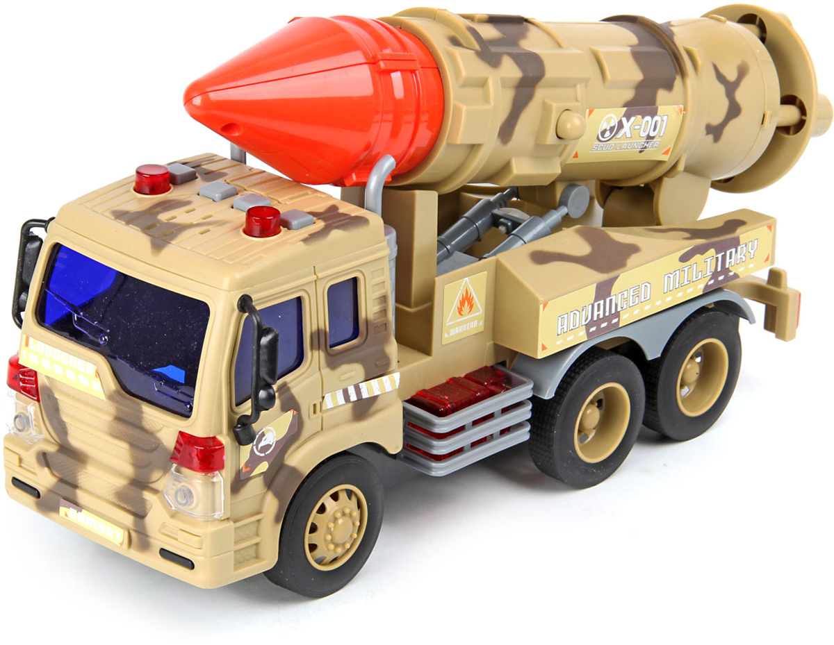 фото Спецтехника фрикционная Drift Military Desert Missile Vehicle, 1:16, 70799