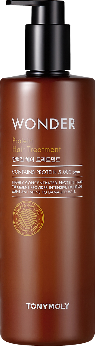 фото Маска для поврежденных волос Tony Moly Wonder Protein Hair Treatment, 500 мл Tonymoly