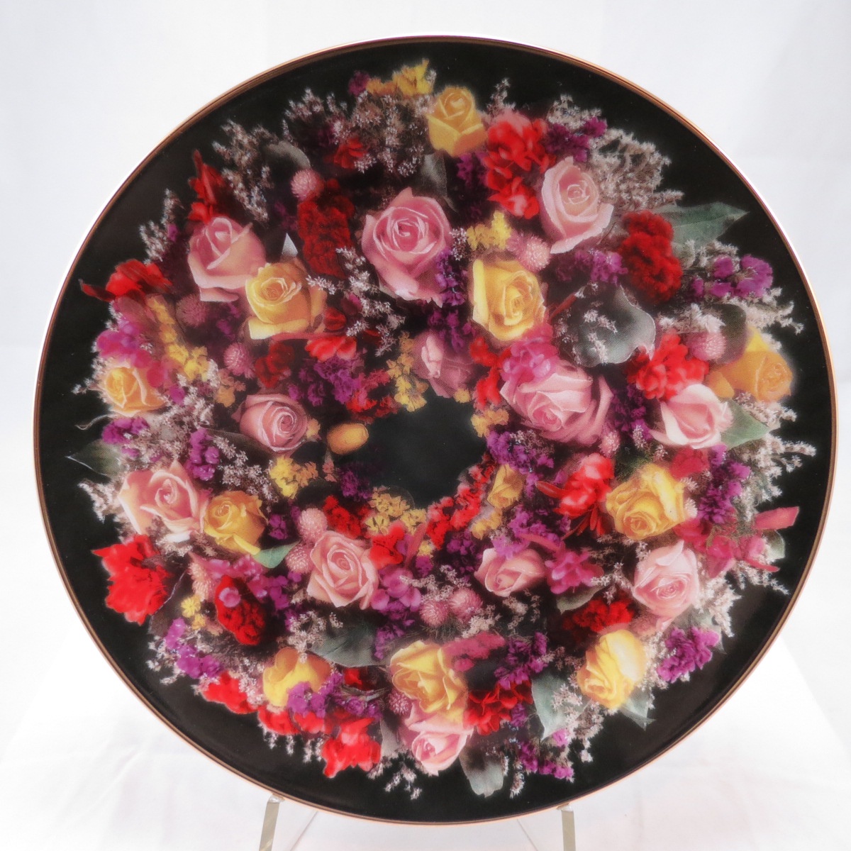 Декоративная тарелка Artaffects ltd Розовые Венки, 91511091