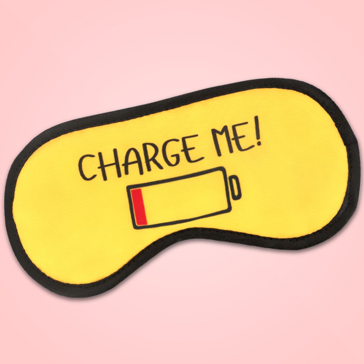 фото Маска для сна Kawaii Factory Charge Me!, KW189-000020, желтый