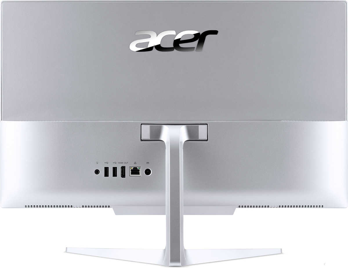 фото Моноблок Acer Aspire C24-865, DQ.BBTER.005, 23.8", серебристый