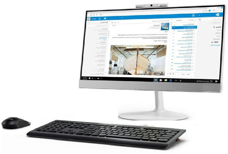 фото Моноблок Lenovo V410z, 10R60002RU, 21.5", белый