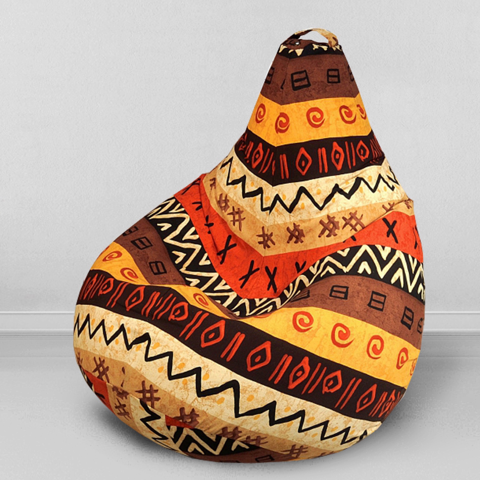 фото Кресло-мешок "груша" MyPuff, размер Стандарт, Африка