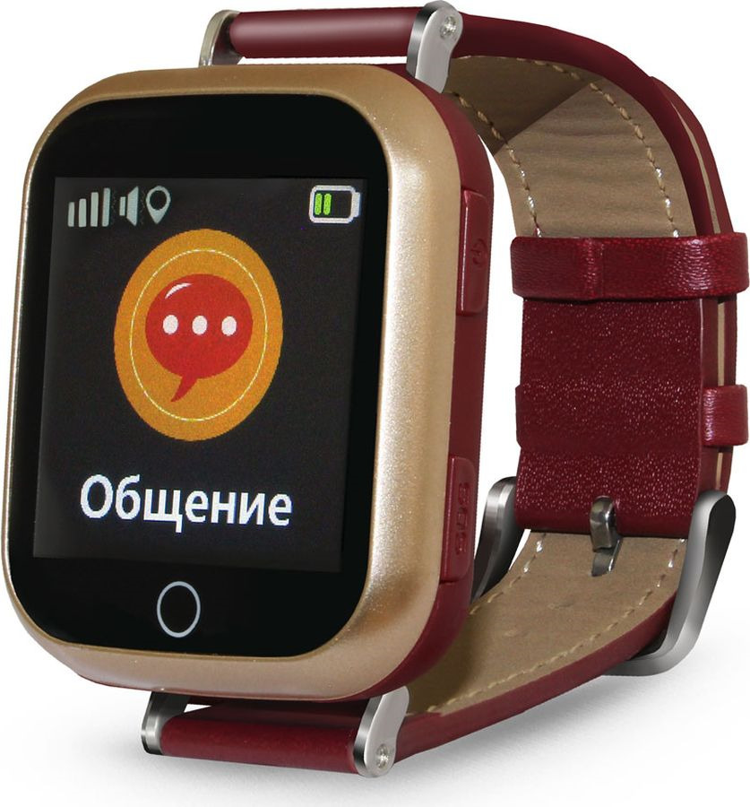 фото Умные часы детские Ginzzu GZ-521 Touch, коричневый