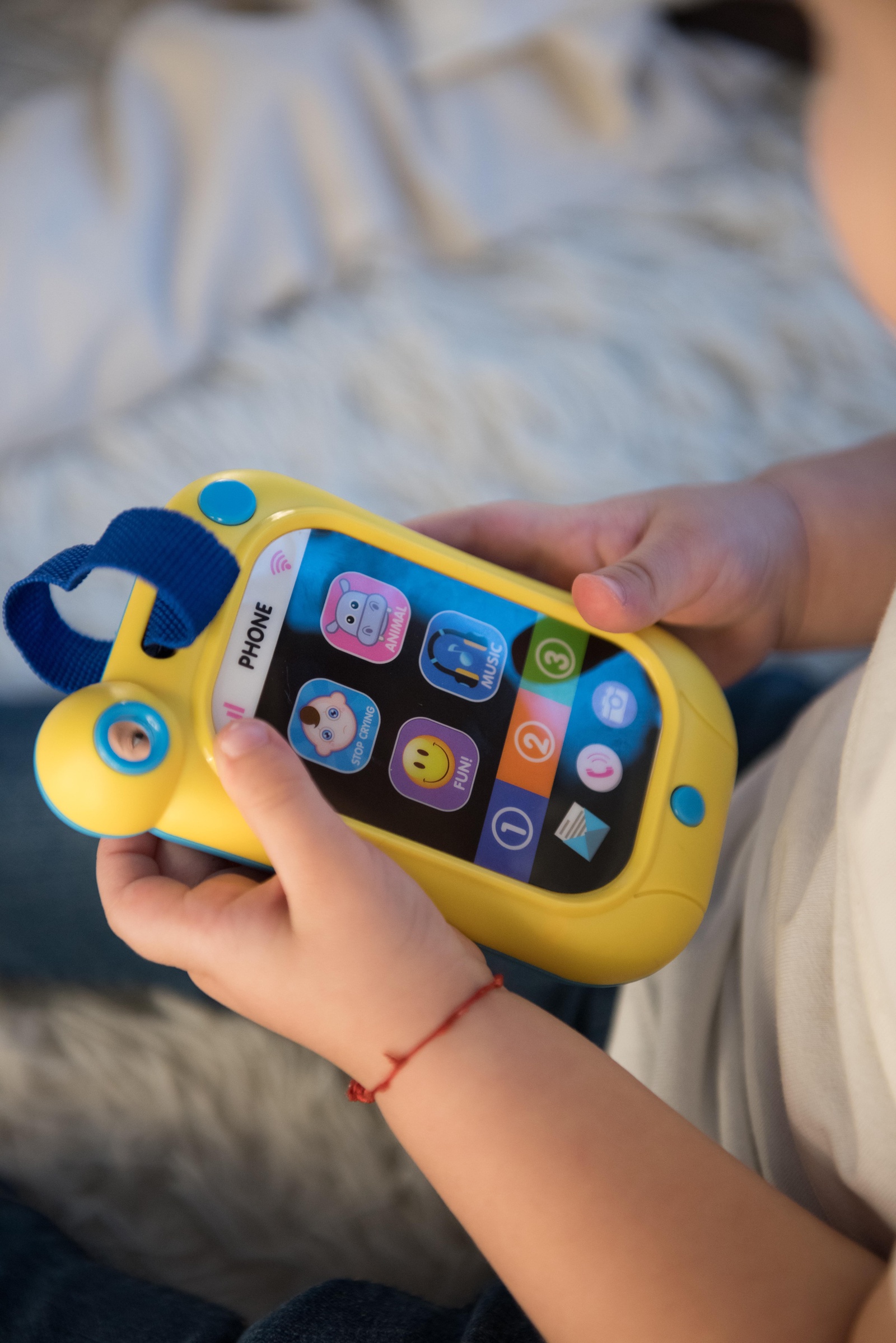 Электронная игрушка Huanger Умный желтый, голубой