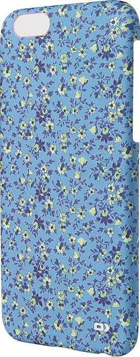 Чехол для сотового телефона OXO Floral Cover Case для iPhone 6/6S, XCOIP64FLIBL6, синий