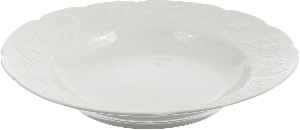 Тарелка La Rose des Sables Blanc, 3100222, белый, диаметр 22 см тарелка la rose des sables blanc 3100222 белый диаметр 22 см