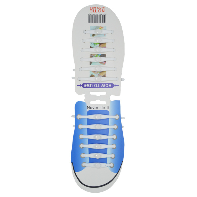 фото Шнурки Lumo для спортивной обуви, белые лентяйки без завязок для кроссовок и кед, белый