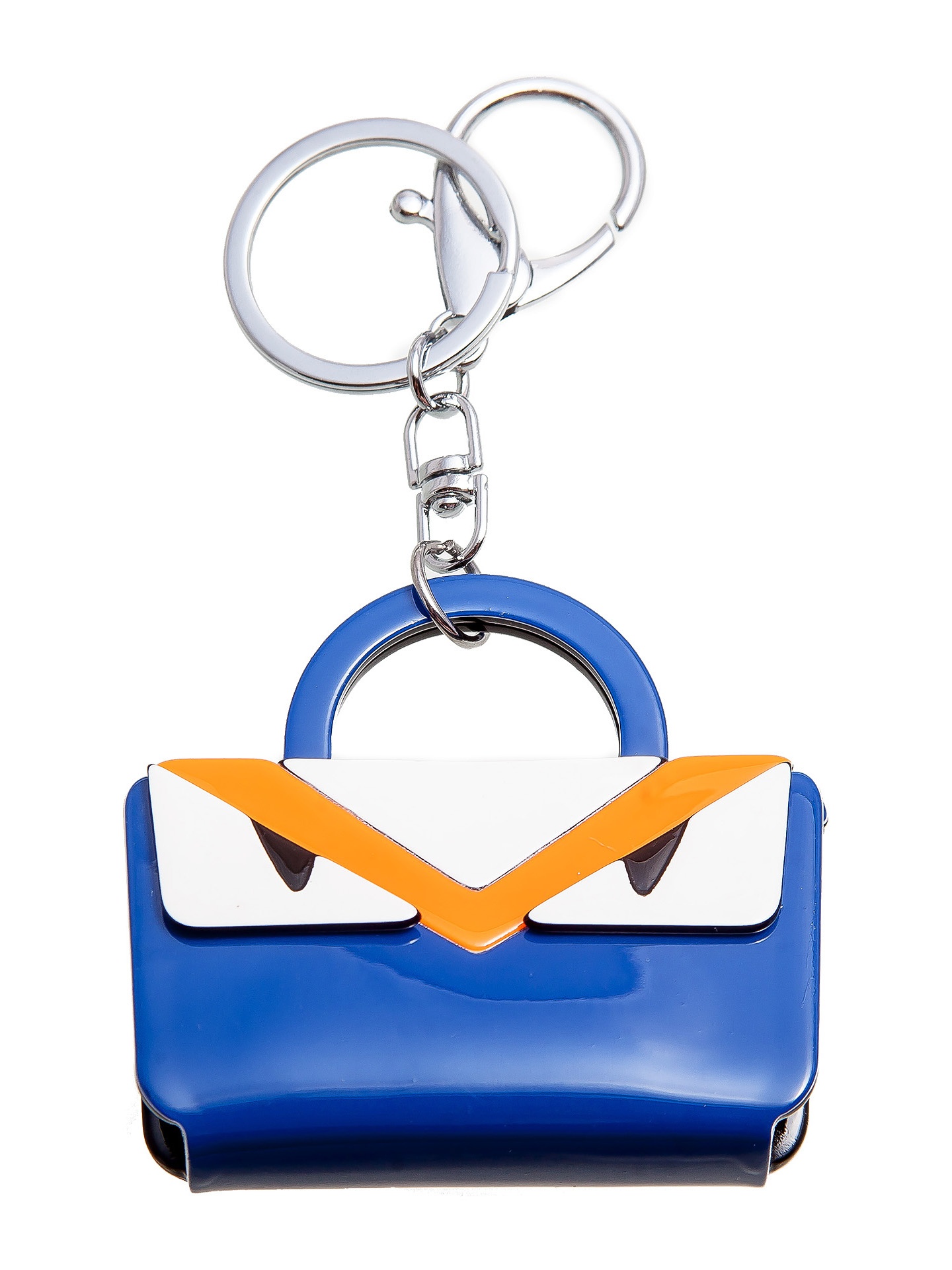 фото Брелок для сумки Aiyony Macie BREL901034, KR901034, синий, белый, оранжевый