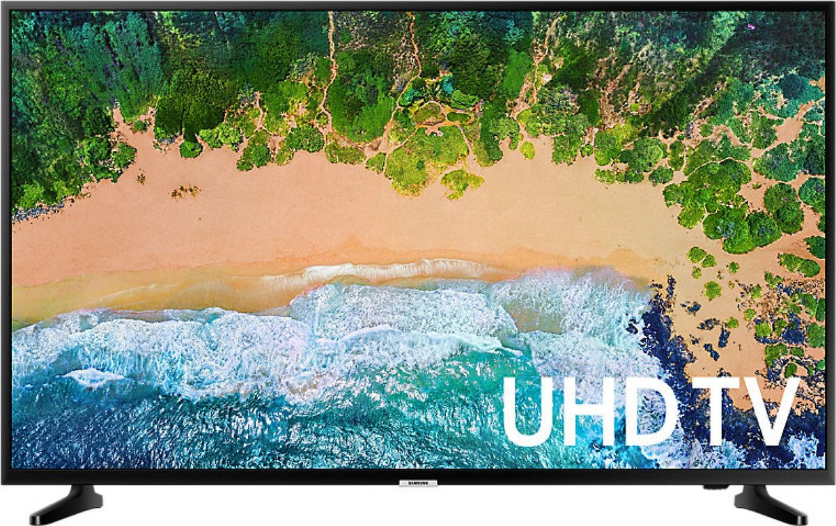 фото Телевизор Samsung NU7090 55", черный