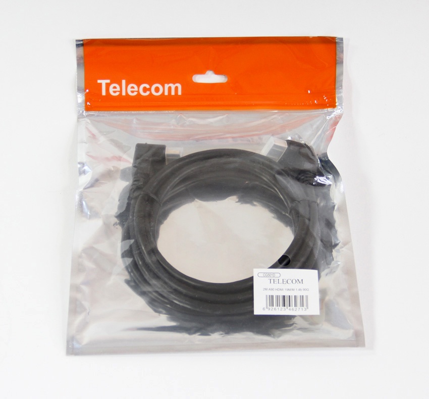 фото Кабель TELECOM HDMI 19M/M 1.4V, CG501D_A90_2M, черный