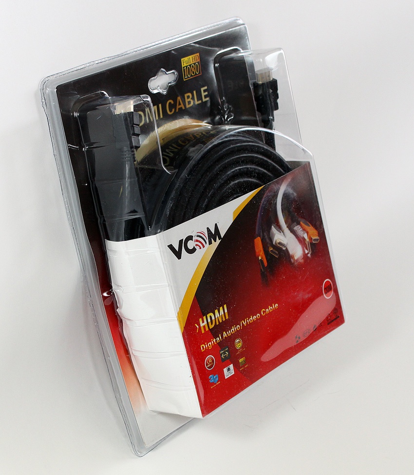 фото Кабель VCOM HDMI 19M/M ver 1.4, VHD6020D-40M, черный