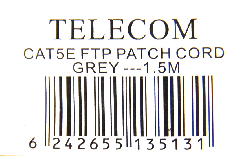 фото Патч-корд TELECOM FTP кат.5e, NA102-FTP-C5E-1.5M