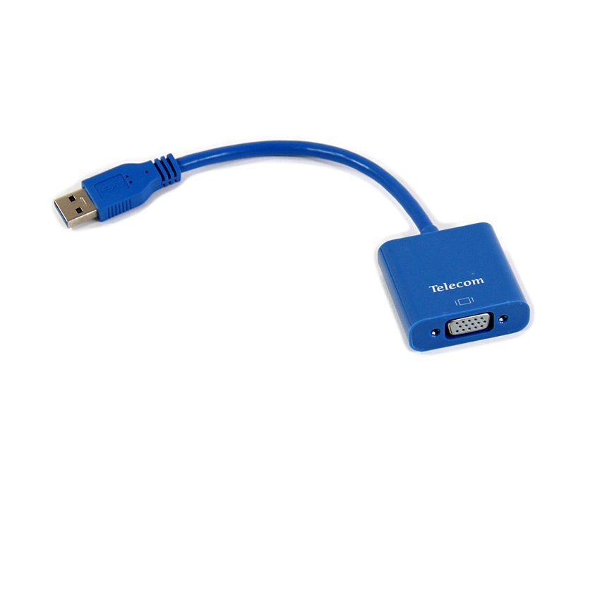 фото Кабель TELECOM USB 3.0 → VGA-F TA710, TA710