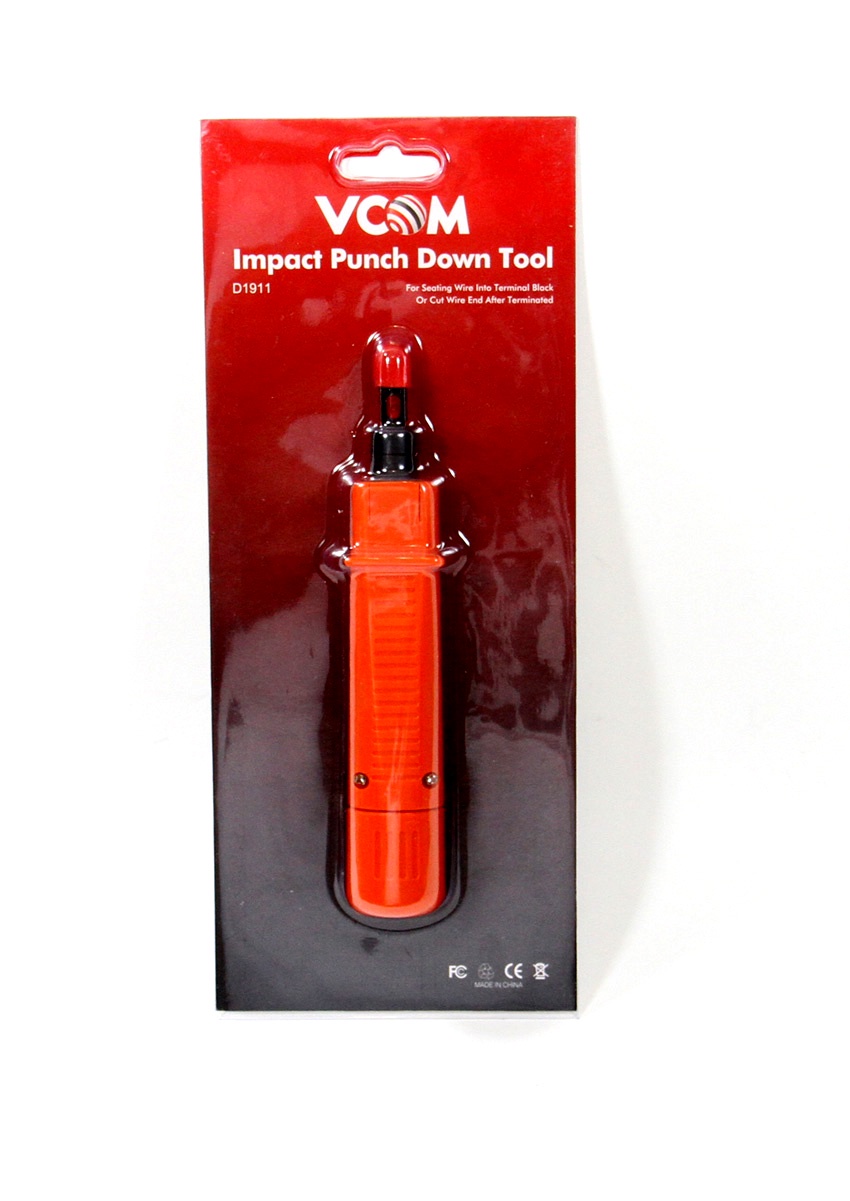 фото Клещи для снятия изоляции VCOM PUNCH TOOL SINGLE PAIR WIRE, D1911