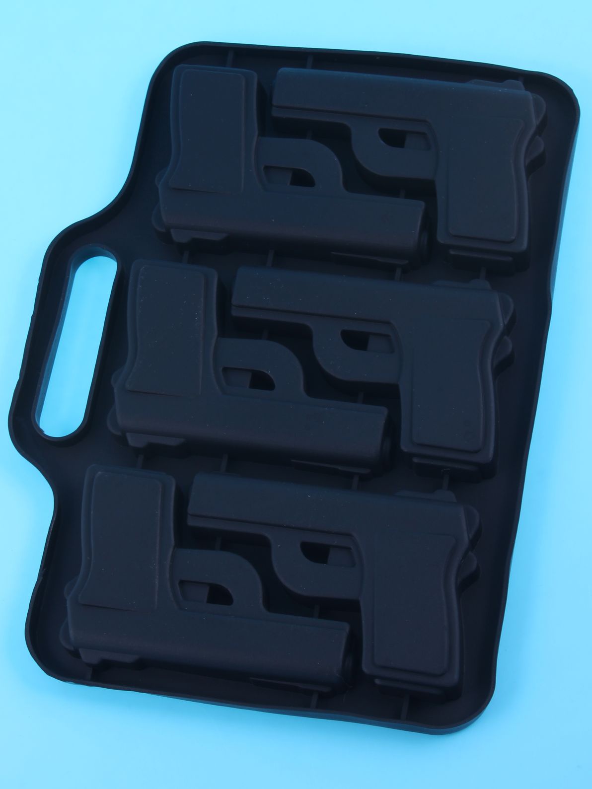 фото Форма для льда Выручалочка Пистолеты, OS64, черный