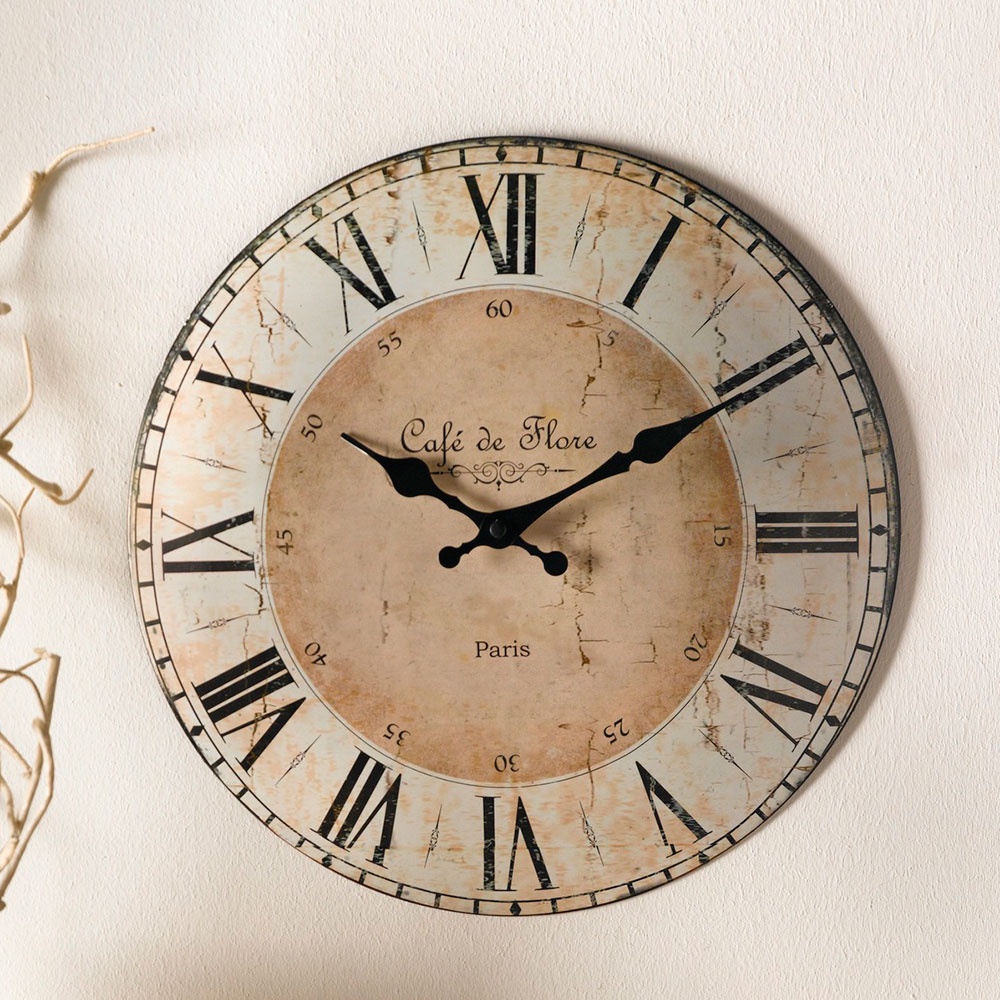 Настенные часы ХИТ - декор Café de Flore, 05186, 05186