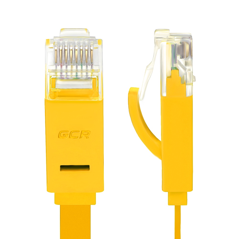 фото Патч-корд Greenconnect GCR-LNC62, GCR-LNC622-0.2m, желтый