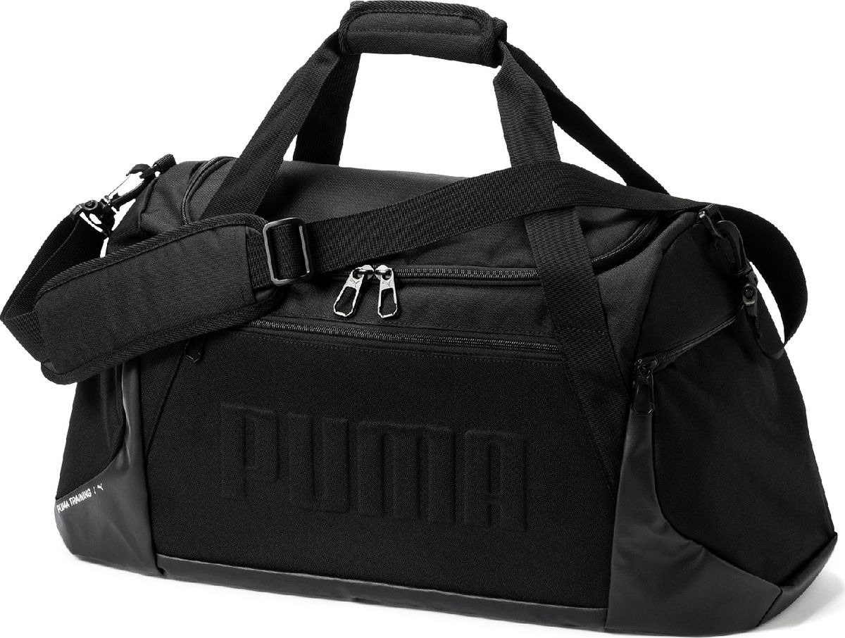 фото Сумка мужская Puma GYM Duffle Bag M, 07574101, темно-синий