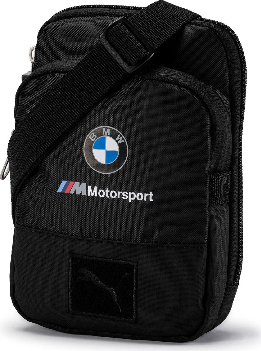 фото Сумка мужская Puma BMW Motorsport Small Portable, 07574801, черный