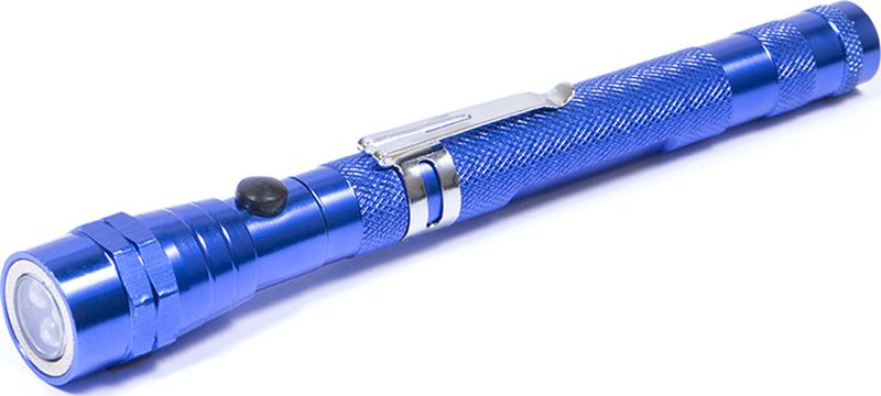 Автомобильный фонарь DolleX, ручной, телескопический, АВТОЛГ_686, синий