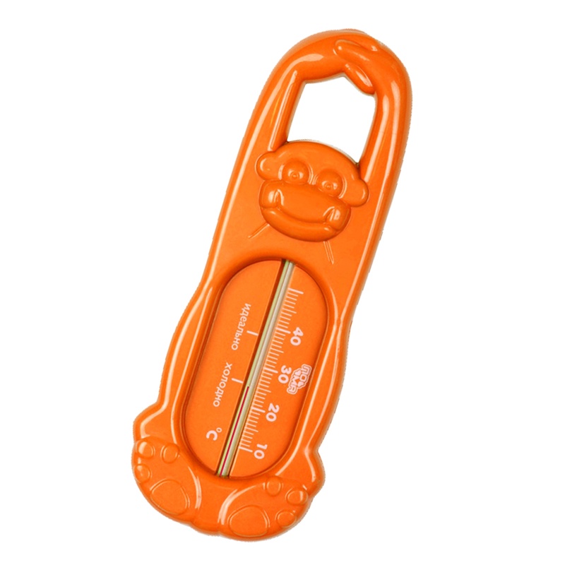 Комнатный термометр ПОМА для ванны, 5817о оранжевый
