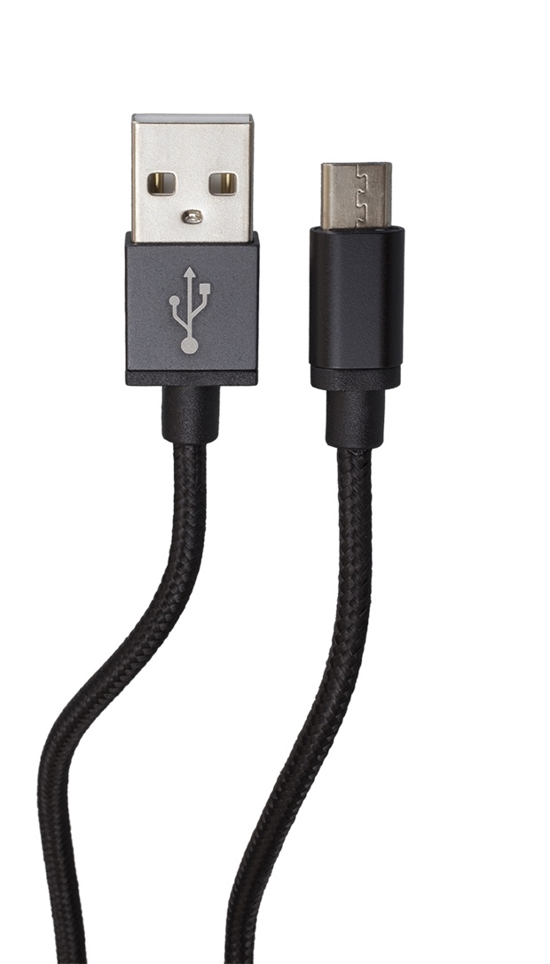 фото USB-Кабель Navitoch JL-M015 microUSB, 2A, 1м, Черный