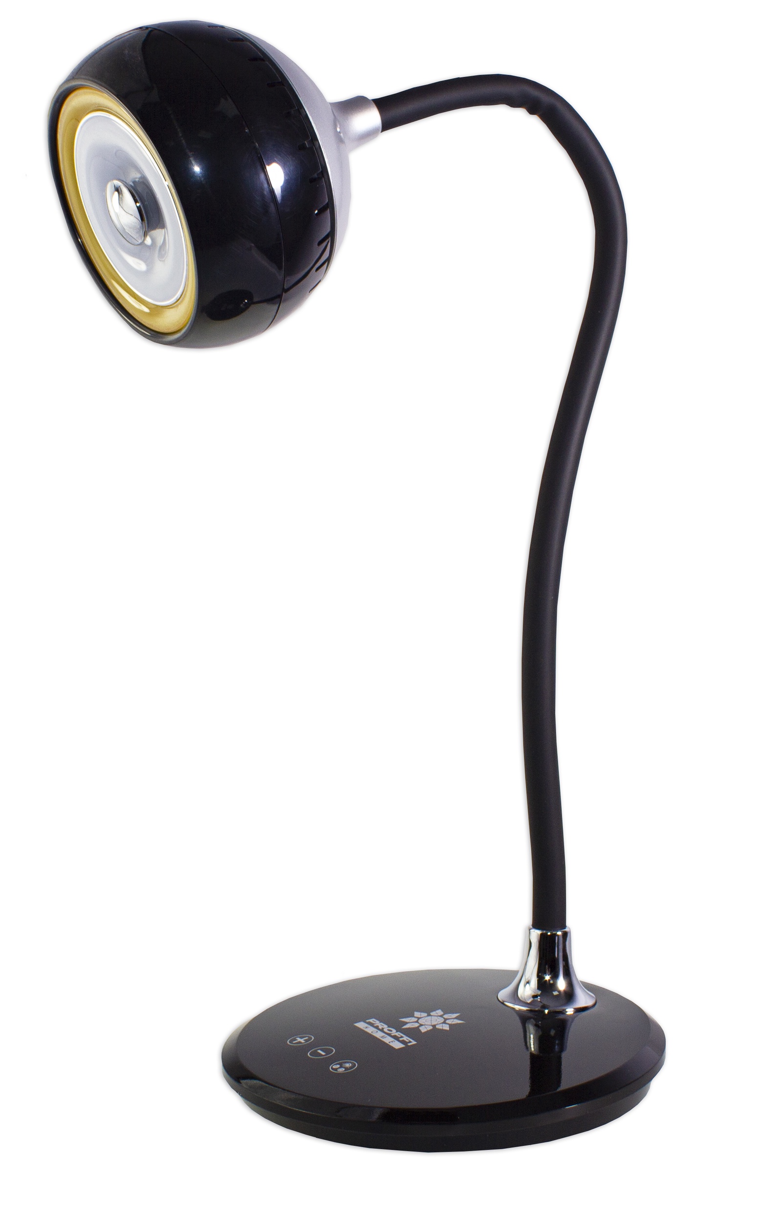 фото Настольный светильник PROFFI LED с сенсорным управлением, 3 режима, PH9746, черный