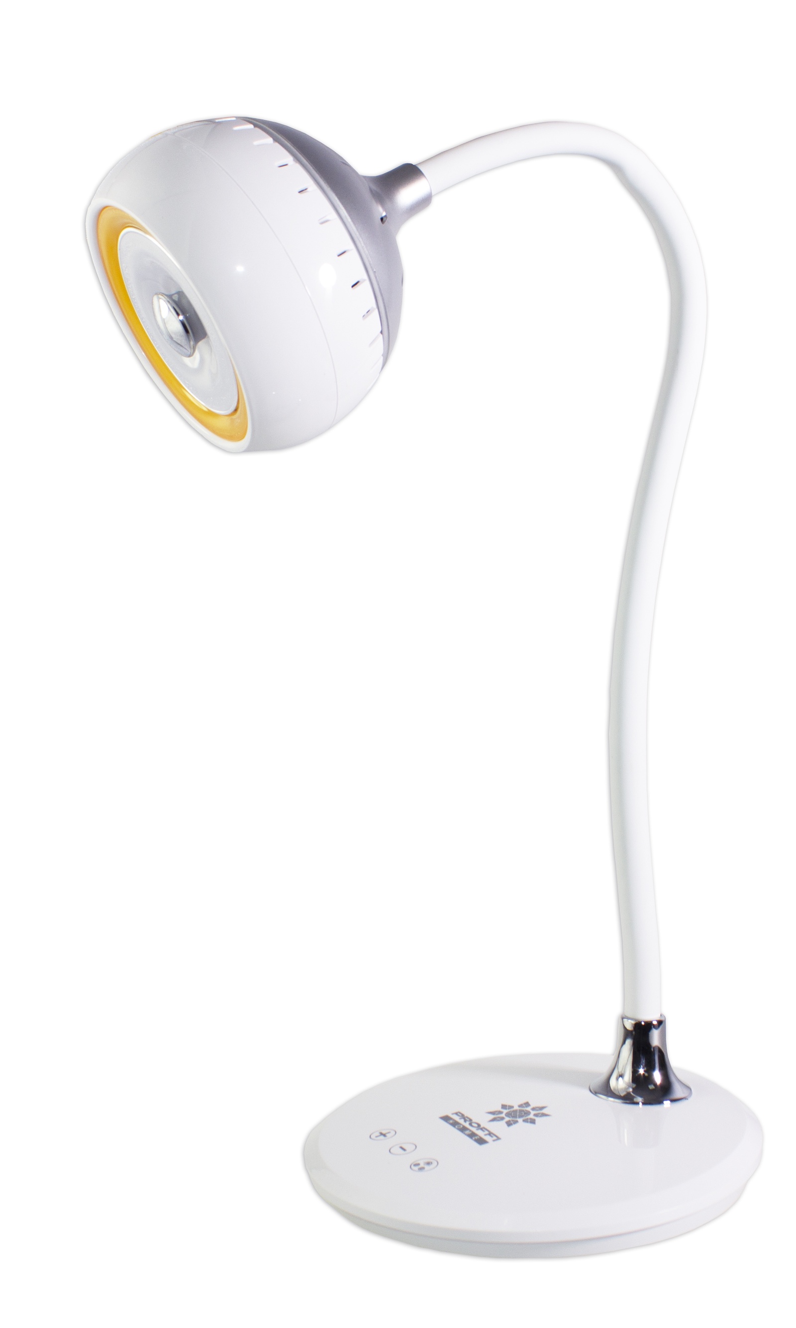 фото Настольный светильник PROFFI LED с сенсорным управлением, 3 режима, PH9745, белый