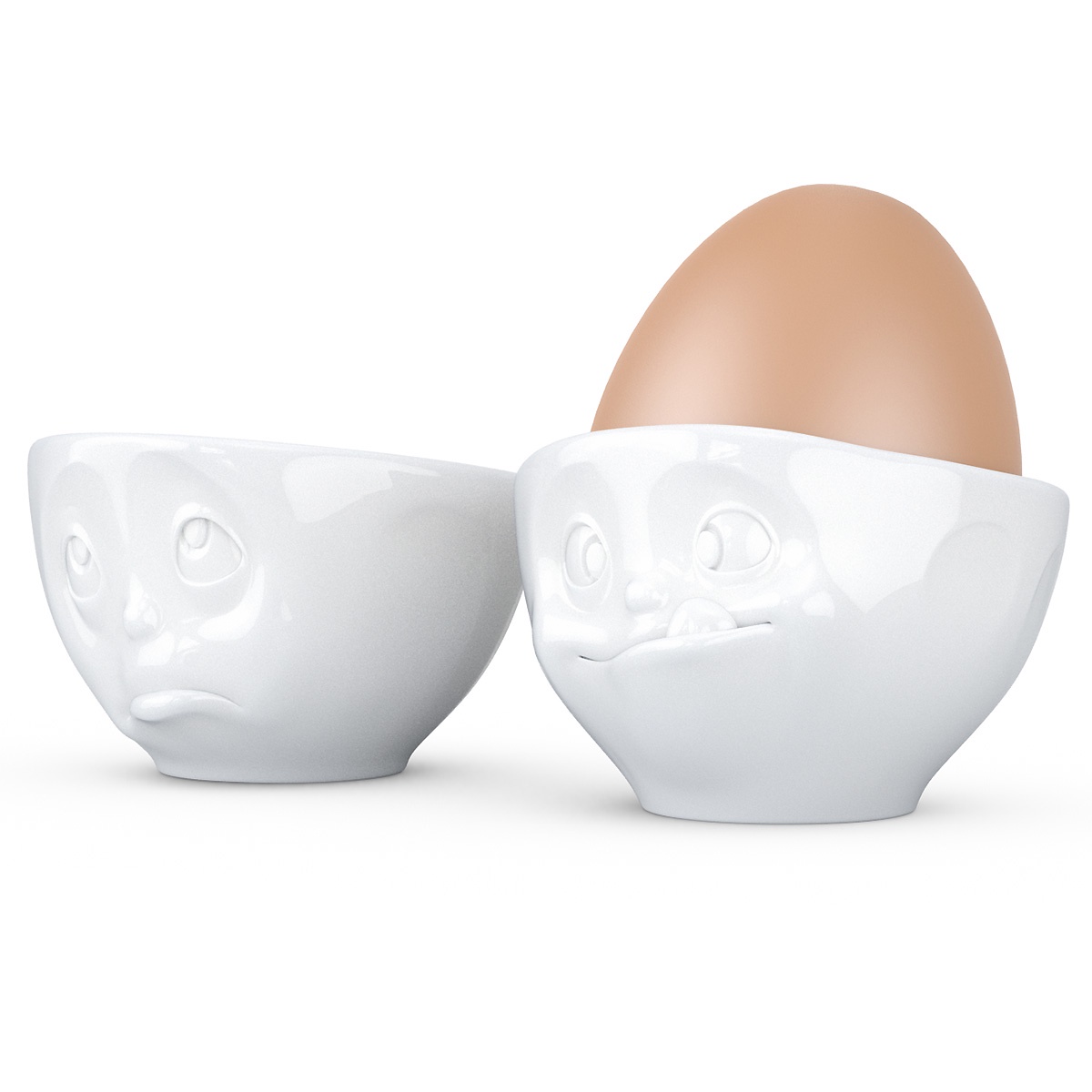 фото Подставка для яйца Tassen "Ой, да ладно & Лакомка", T01.52.01, T01.52.01, белый