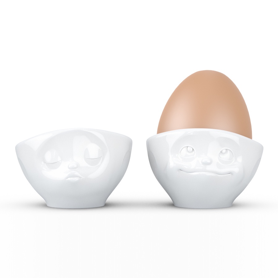 фото Подставка для яйца Tassen "Поцелуй & Мечтатель", T01.51.01, T01.51.01, белый