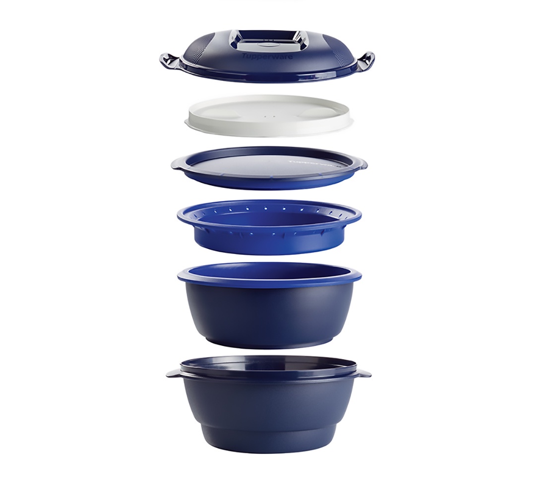 фото Набор посуды для приготовления Tupperware «Мульти-Таппер», 3 л, РУ004, синий