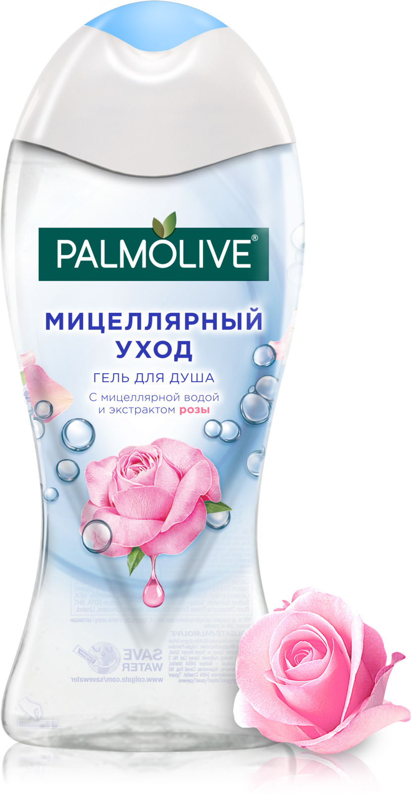 Гель для душа Palmolive Мицеллярный уход, с мицеллярной водой и экстрактом розы, 250 мл