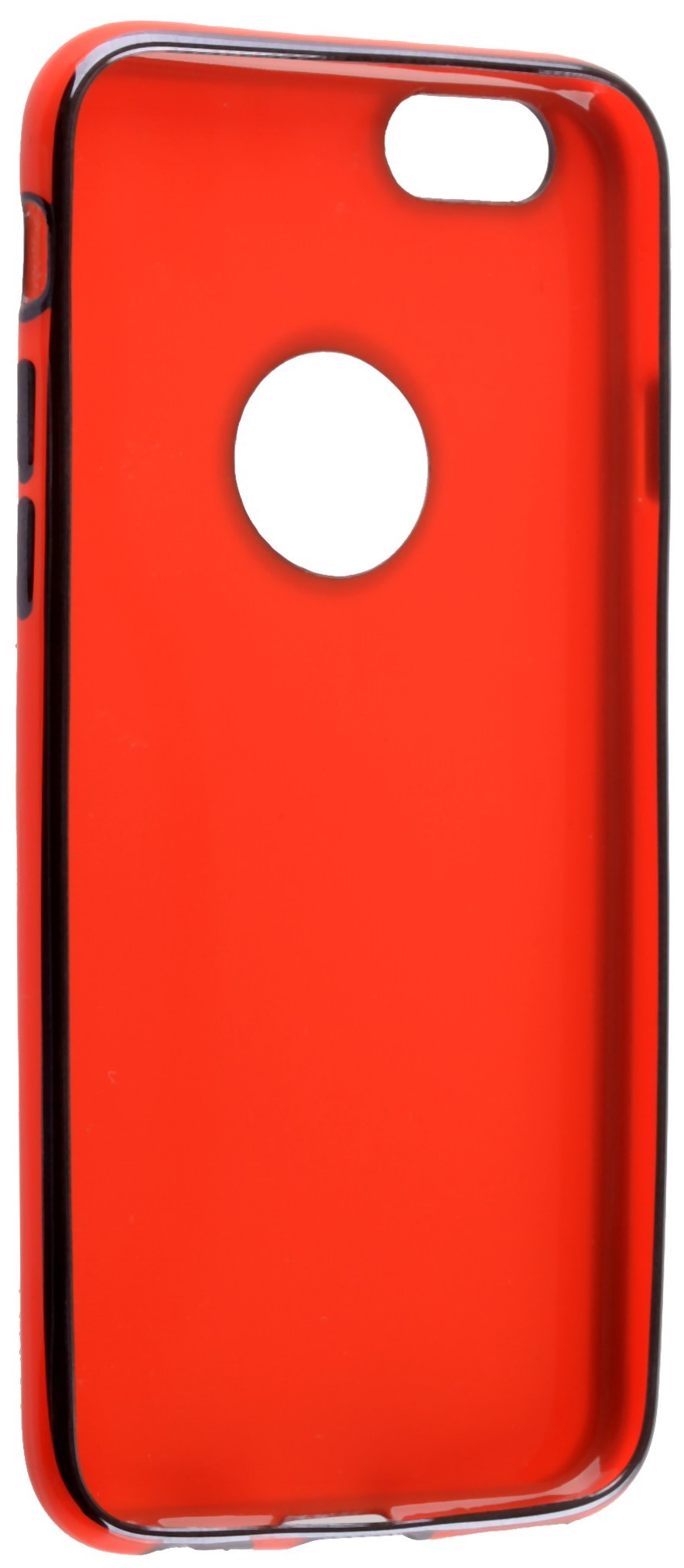 фото Чехол для сотового телефона skinBOX slim silicone color, 4660041408669, красный