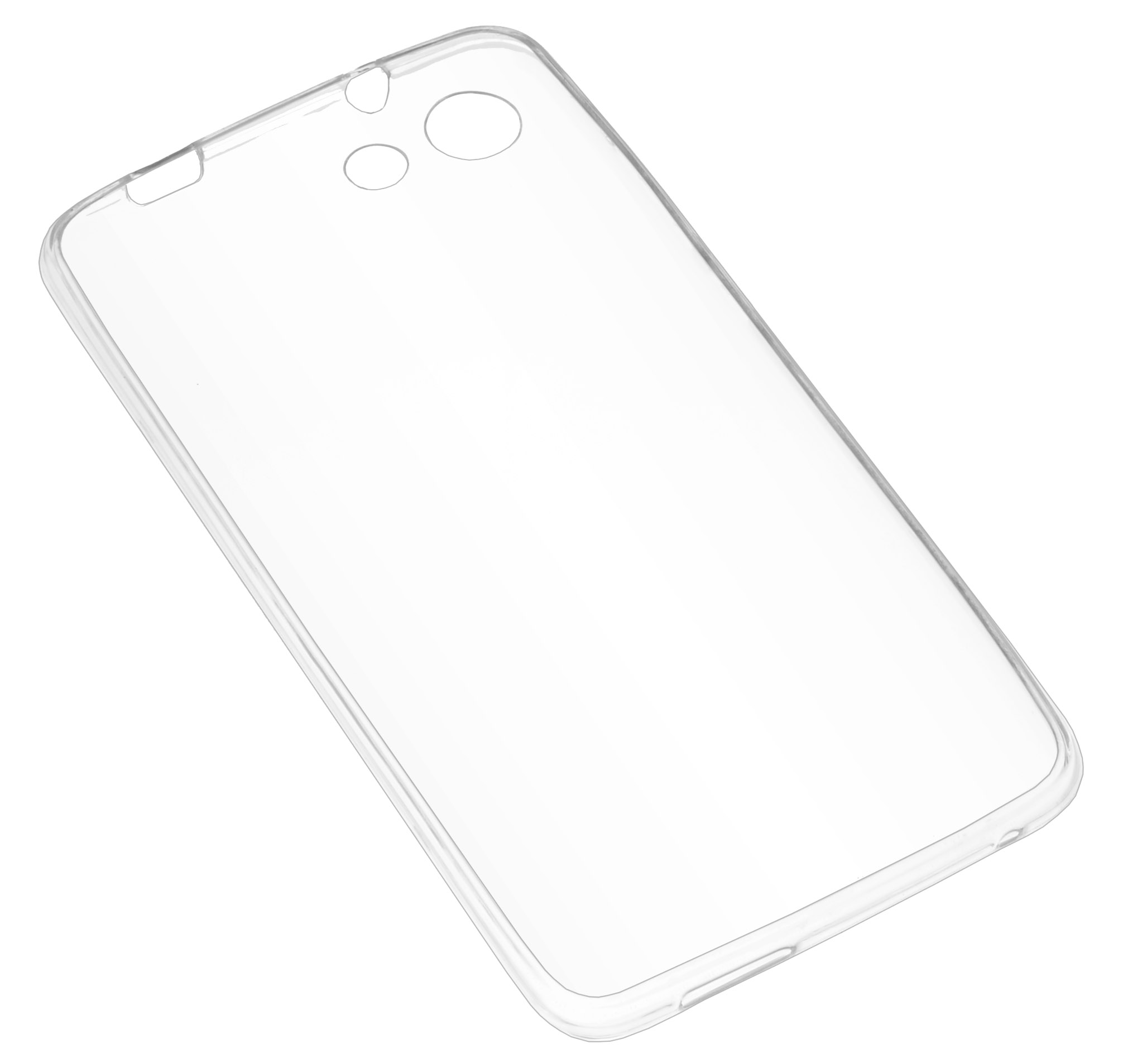 фото Чехол для сотового телефона skinBOX Slim Silicone, 4660041409468, прозрачный