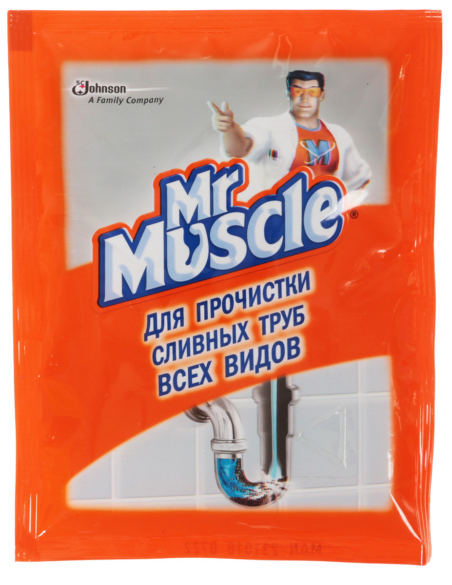 фото Средство "Mr. Muscle" для прочистки сливных труб всех видов, 70 гр