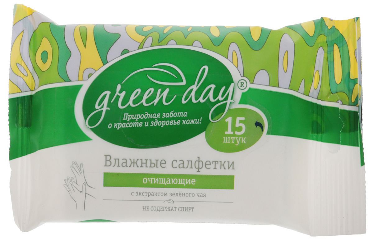 Производитель green. GRENDY - влажные салфетки "зеленый чай" (15 шт.) /120. Салфетки влажные Greenday интимная гигиена 15шт. Влажные салфетки 100% чистоты морская свежесть 15шт201. Салфетки влаж. 100% Чистоты 15шт без запаха /140.