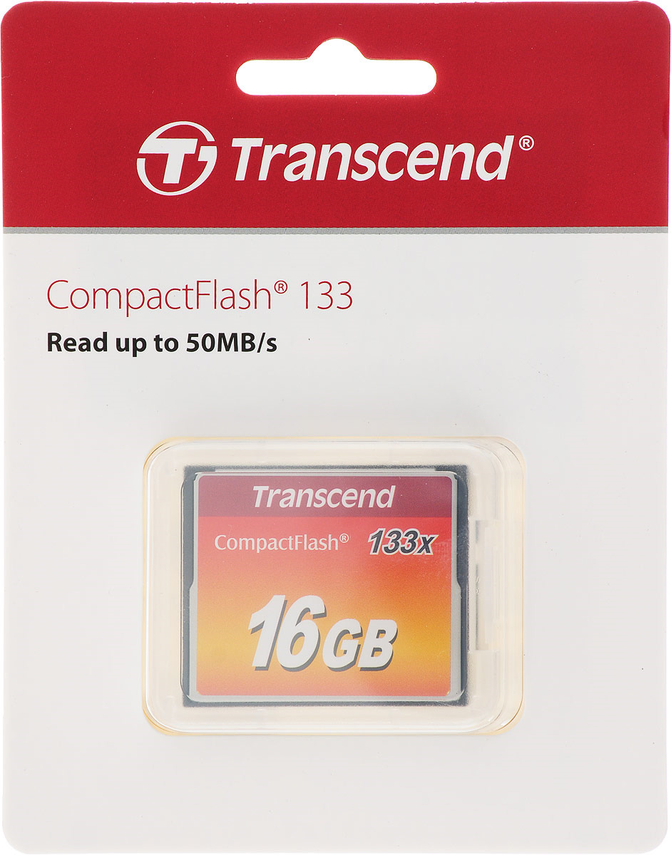 фото Transcend Compact Flash 133 x 16GB