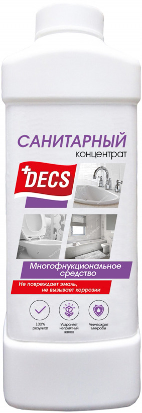 фото Средство для ванных комнат и сантехники DECS Sanitary, 23297, 1 л