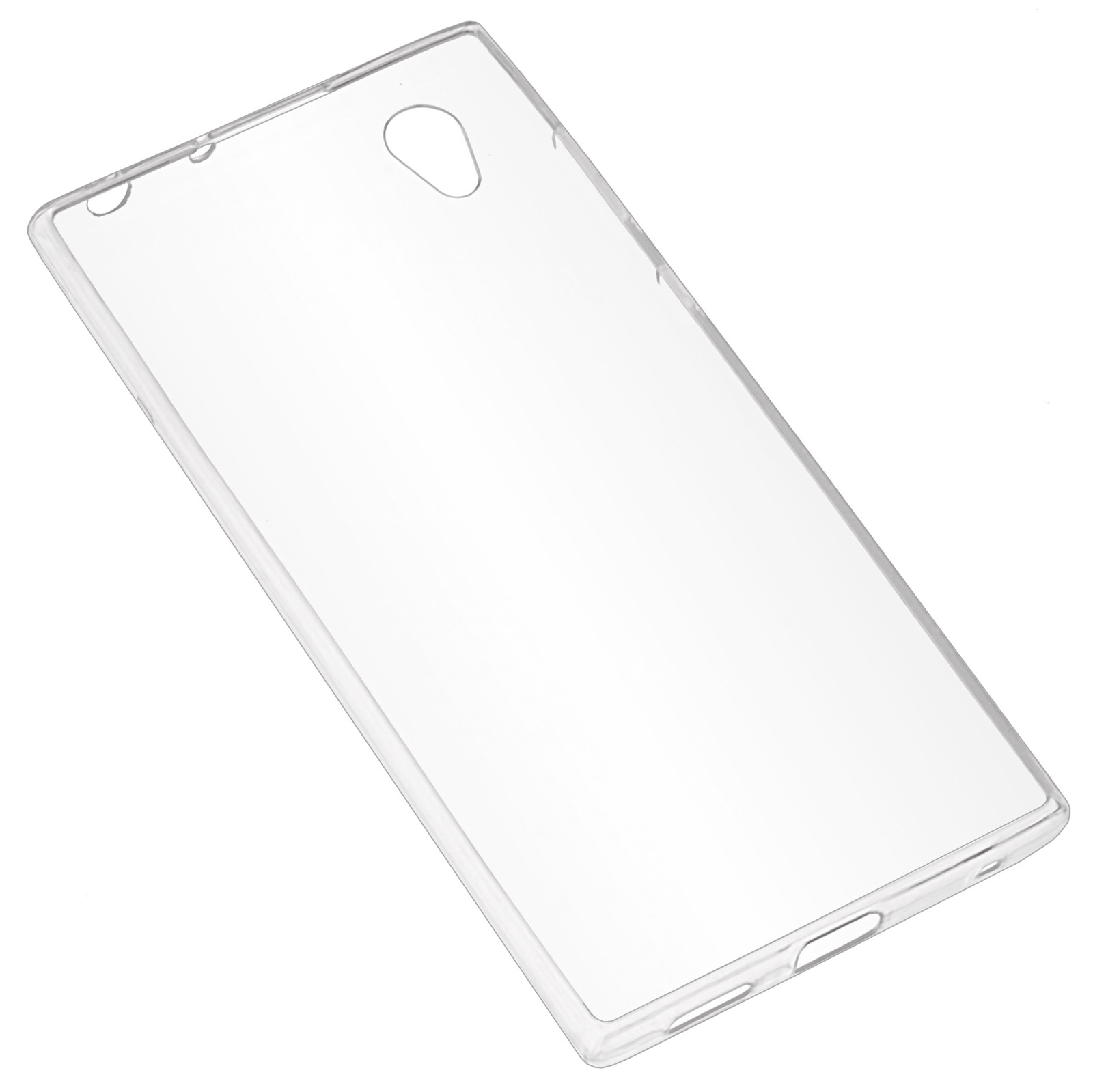 фото Чехол для сотового телефона skinBOX Slim Silicone, 4660041409109, прозрачный