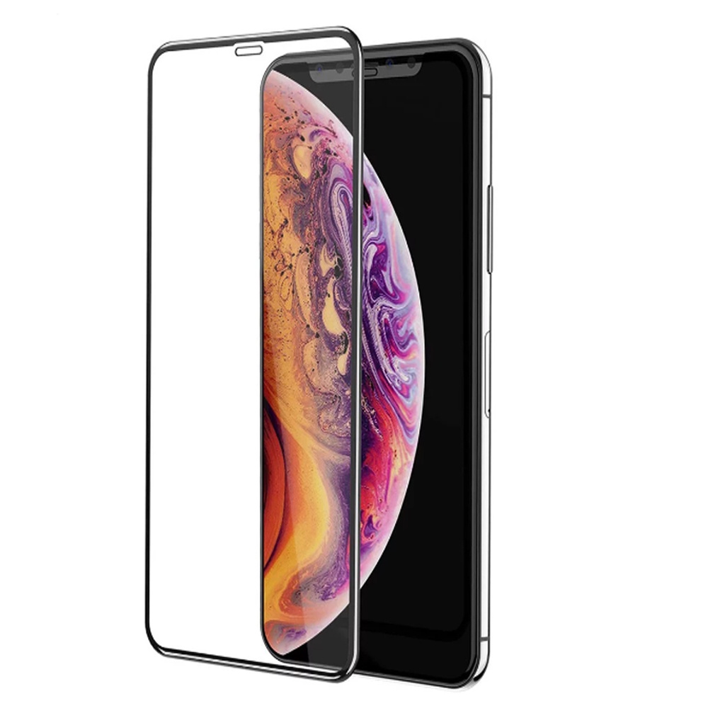 фото Защитное стекло ТЕХПАК 5D для iPhone XS MAX, черный