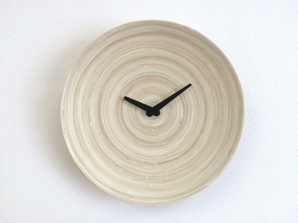 фото Настенные часы Terra Design Часы настенные Terra Wooden, black