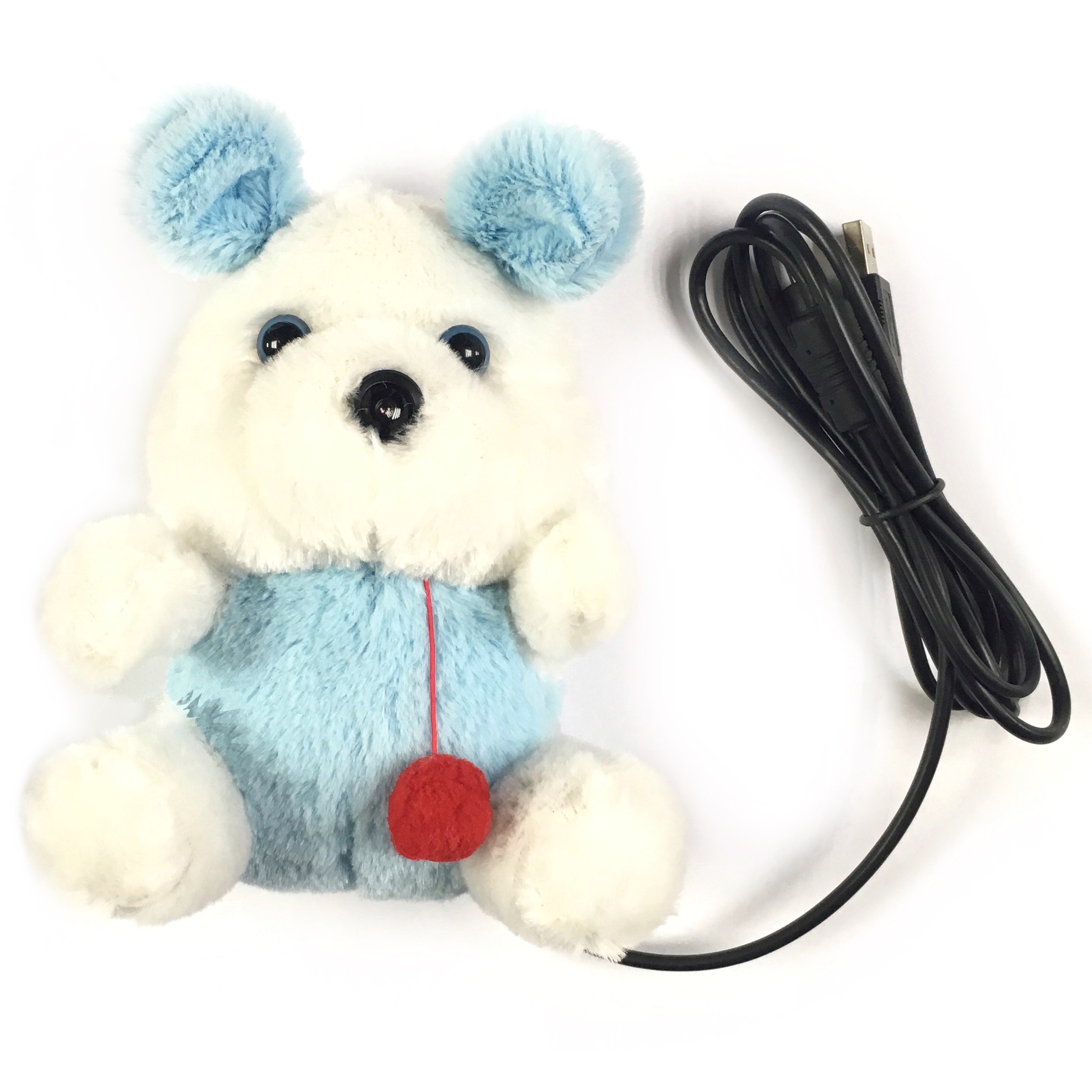 Web-камера AGESTAR S-PC219, Заяц, USB, S-PC219, белый, голубой
